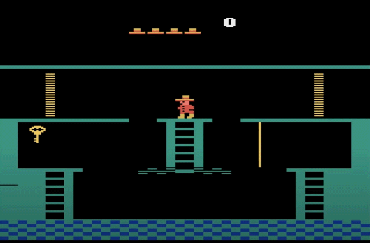 Atari Montezuma's Revenge - From Open AI Gym